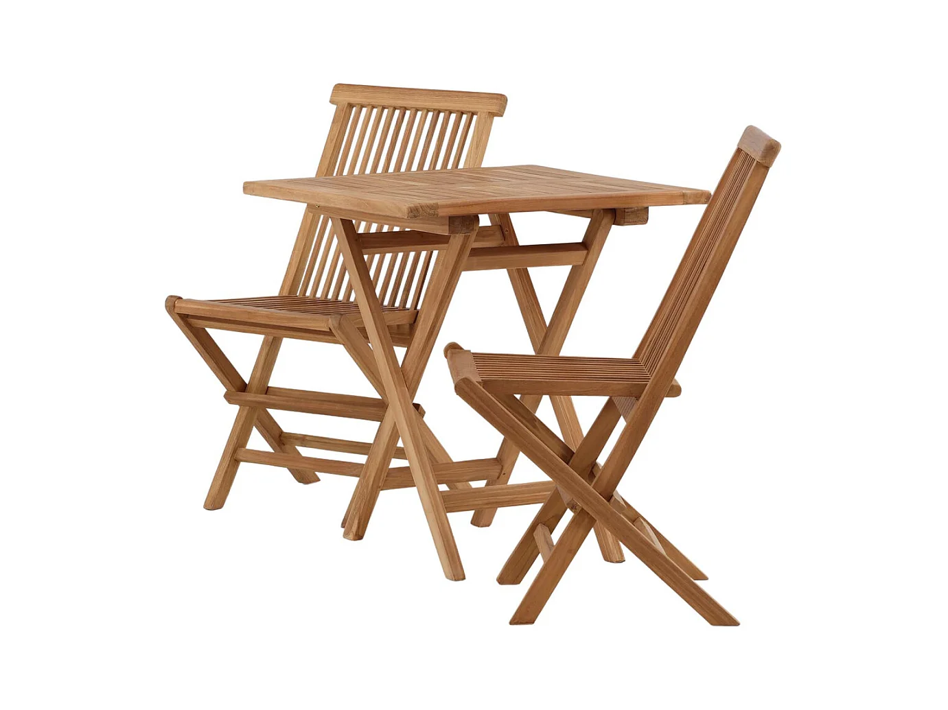 Kenya Gartentisch 70x70cm natur.