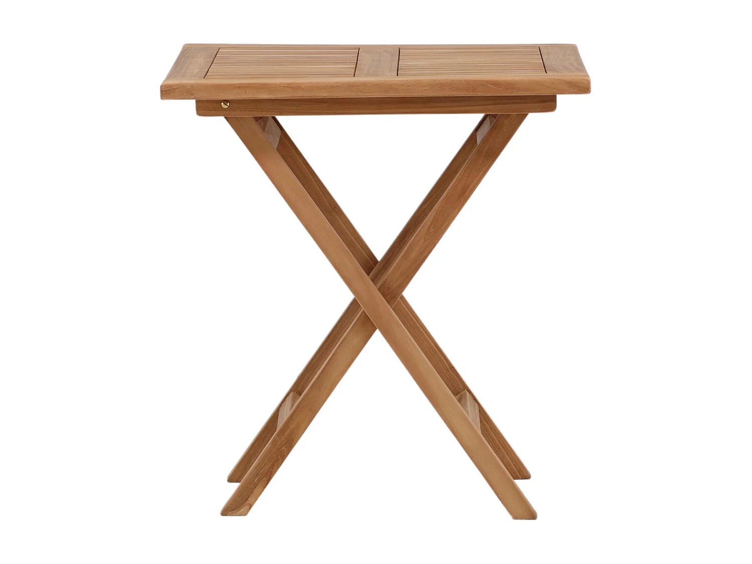 Table de Jardin en Teck "Kenya" 70cm Naturel
