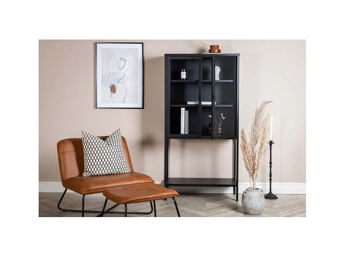 Stahlvitrine 2 Türen Misha