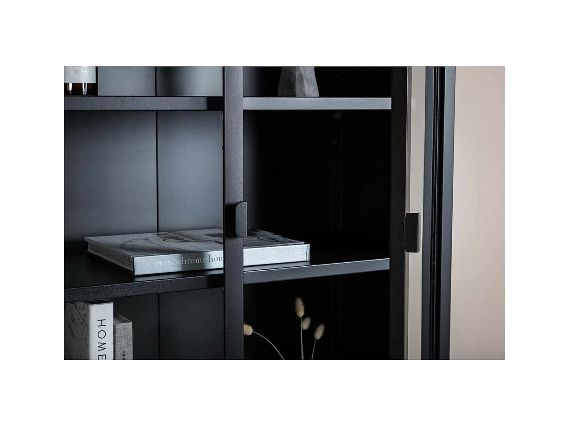 Stahlvitrine 2 Türen Misha