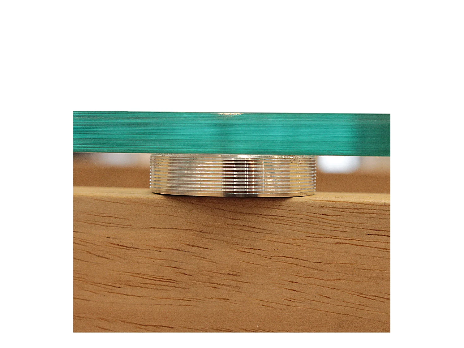 Console En Verre Marron