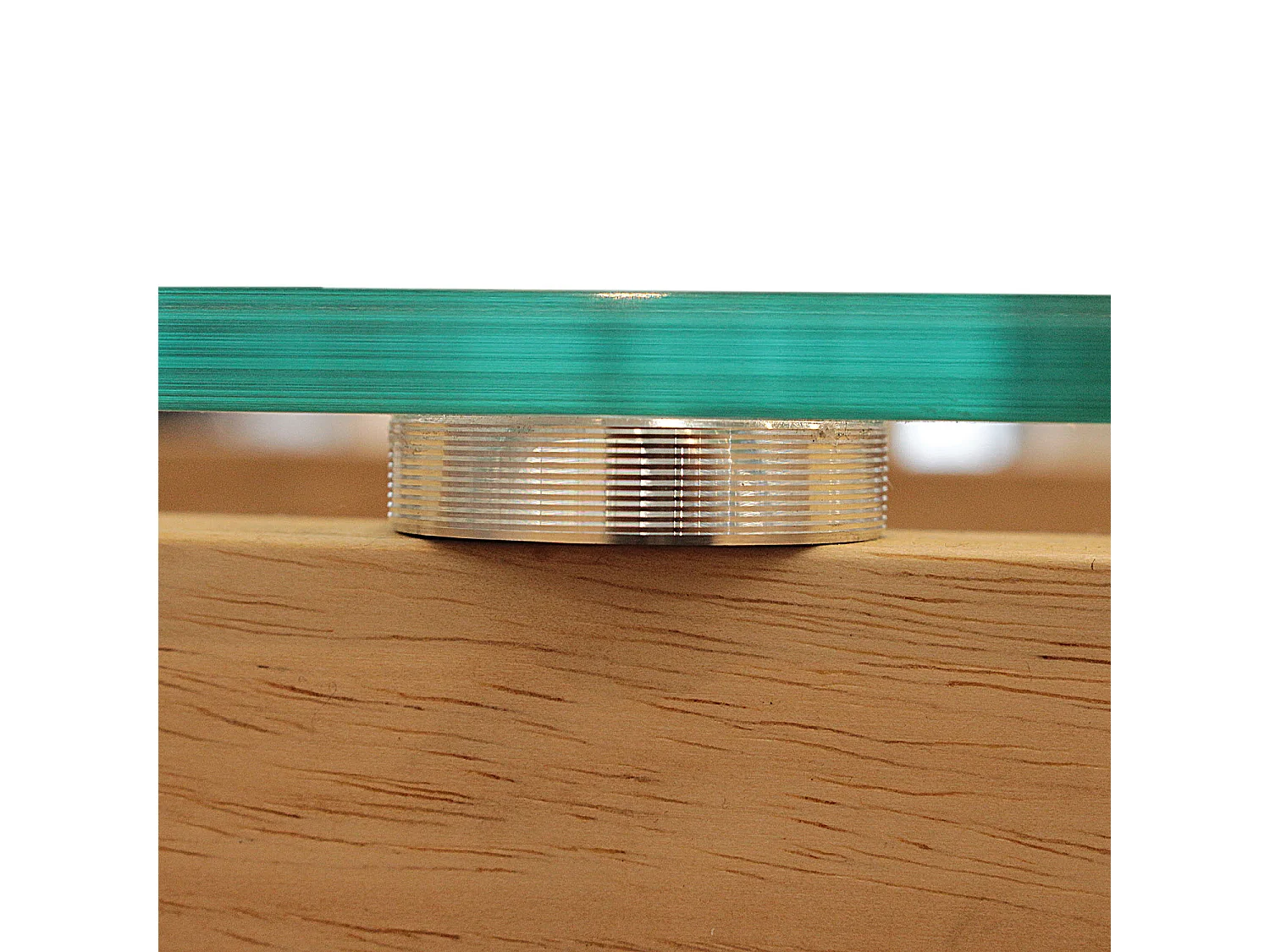 Console En Verre Marron