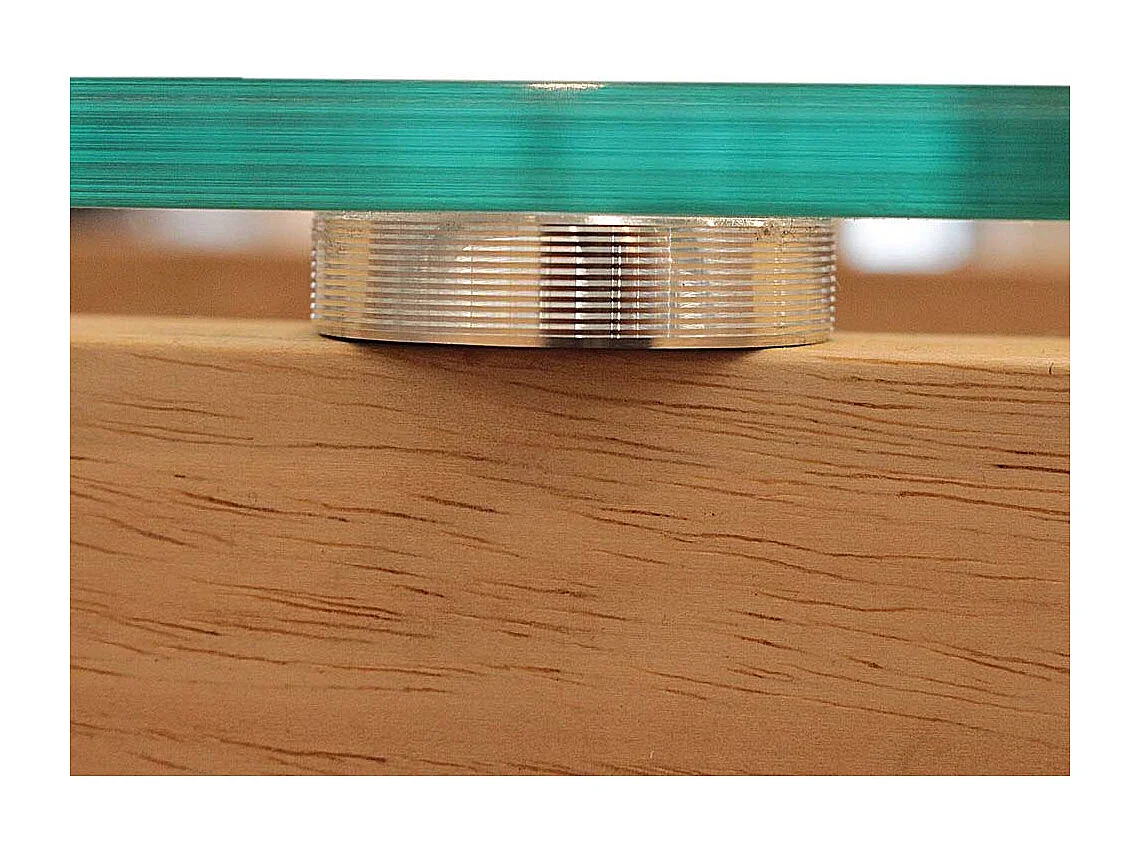 Console En Verre Marron