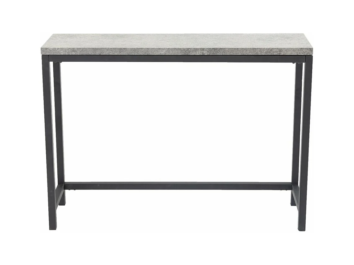 Konsole aus Stahl und MDF Rise