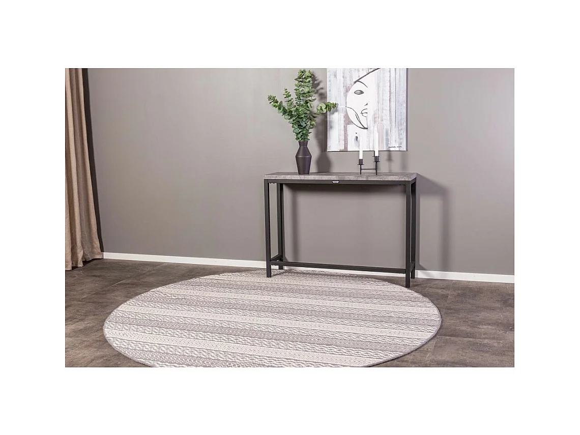 Konsole aus Stahl und MDF Rise