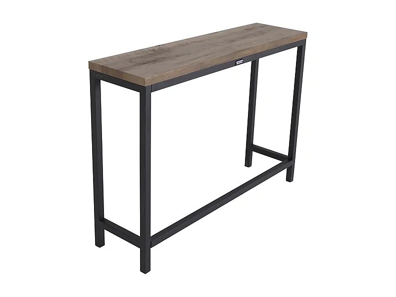 Consola de acero y MDF Rise