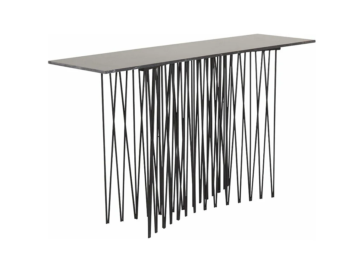 Console effetto granito in acciaio Stone