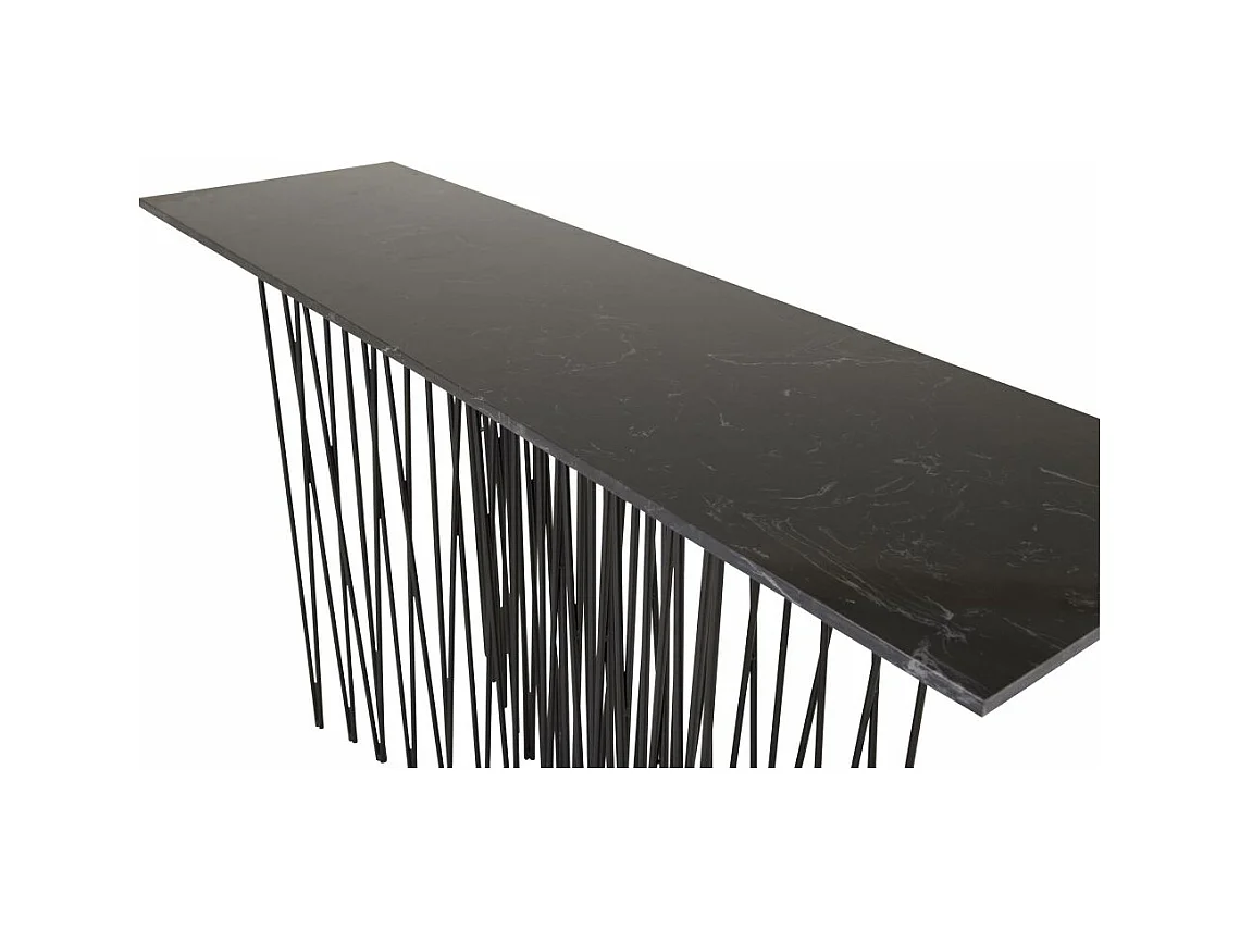 Console effetto granito in acciaio Stone