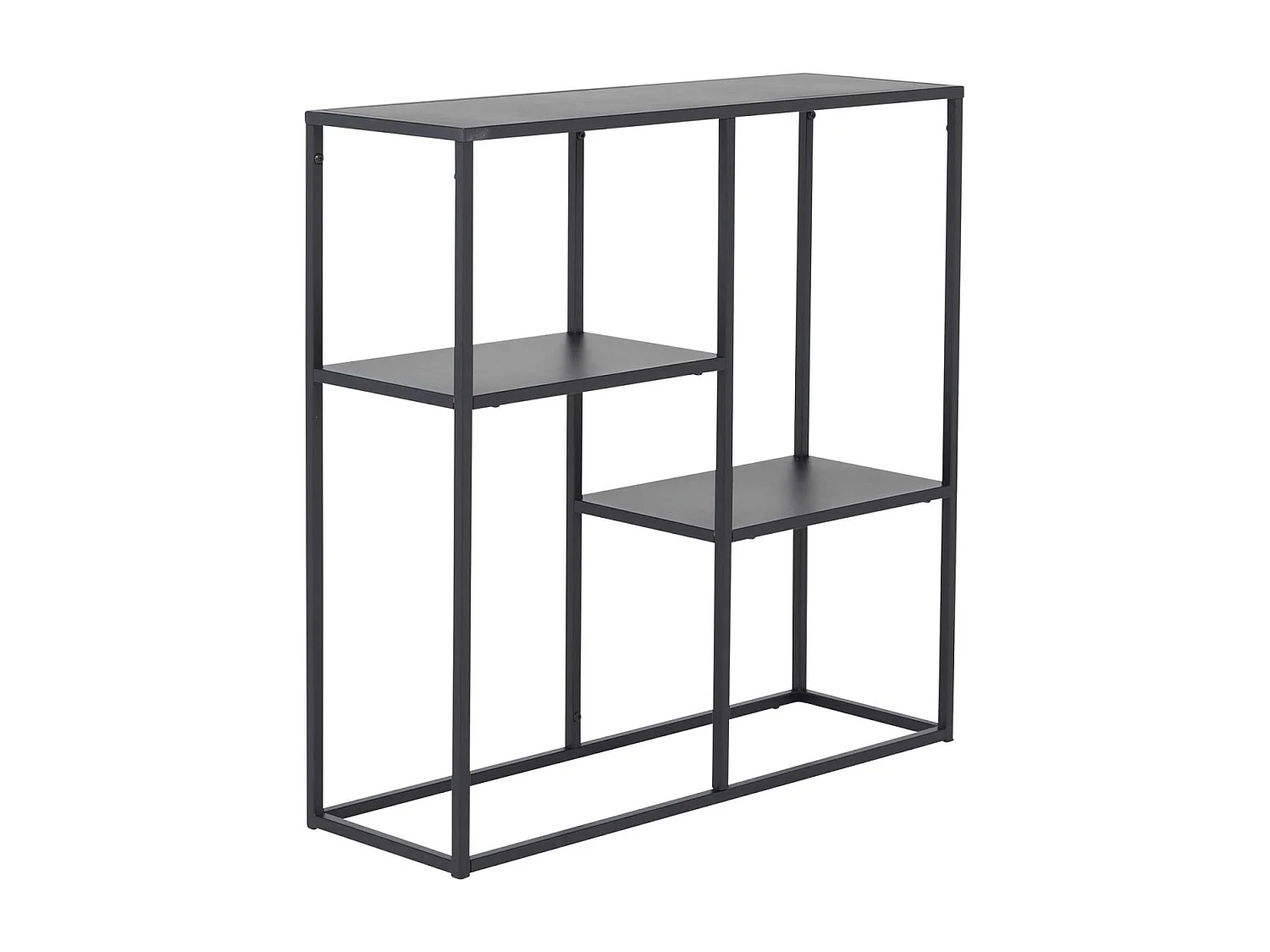 Console in acciaio nero Staal