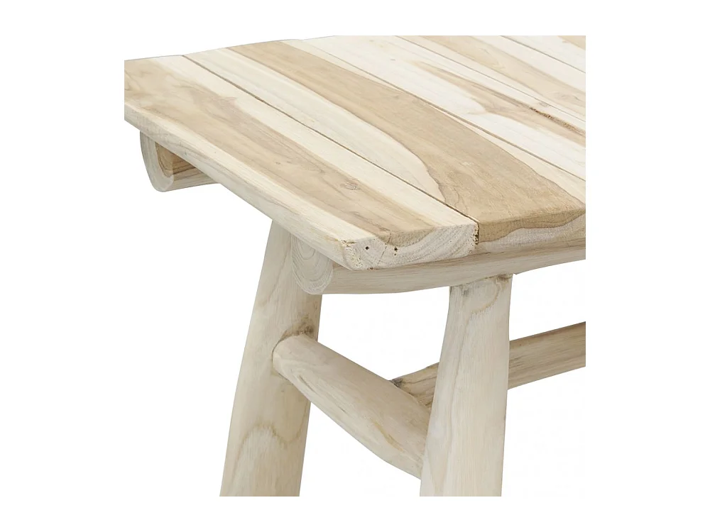 Console en teck naturel