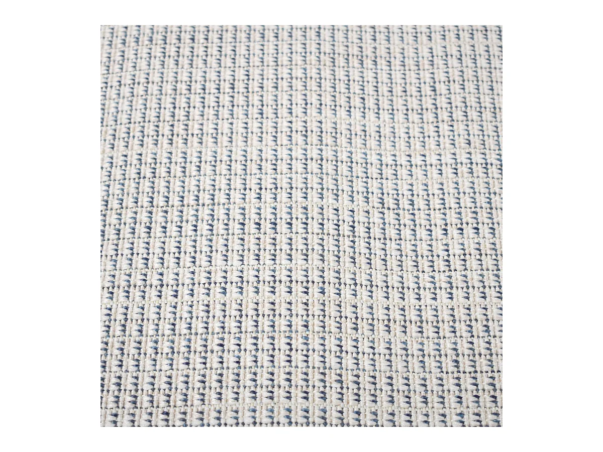 Tapis extérieur, kilim reversible 160x230 LYN2 N REVERSIBLE bleu et gris