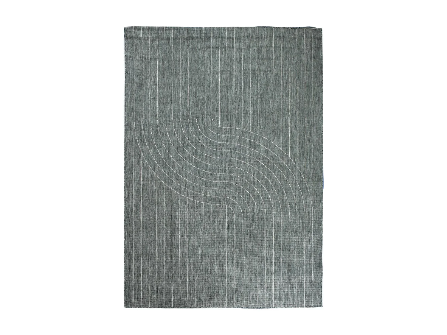 Tapis extérieur, kilim reversible 120x170 LYN2 AW REVERSIBLE vert et beige