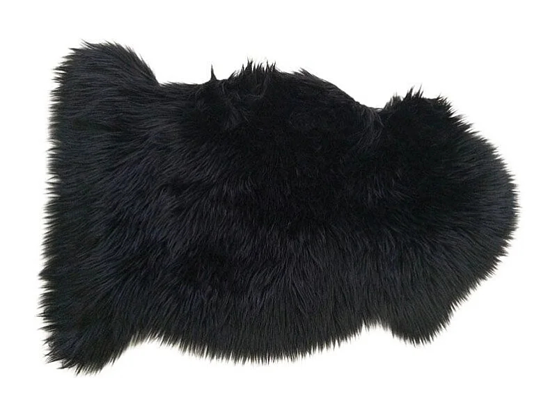 Jeté de lit imitation fourrure