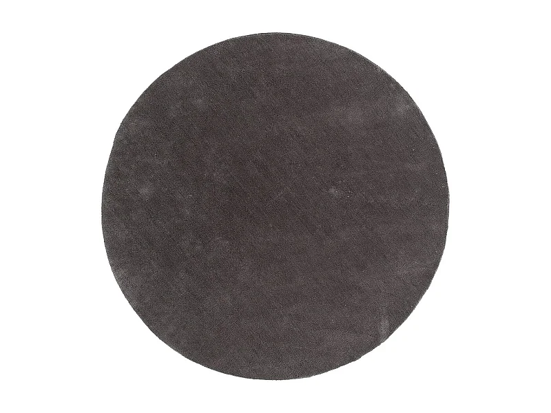 Tapis Déco Rond "Undra" 200cm Gris Foncé