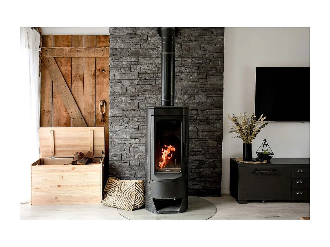 Coffre de rangement en pin brut 135 litres