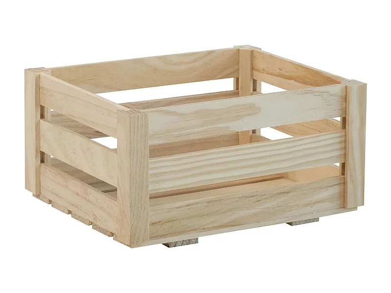 Caisse de rangement en pin massif Home box Petite