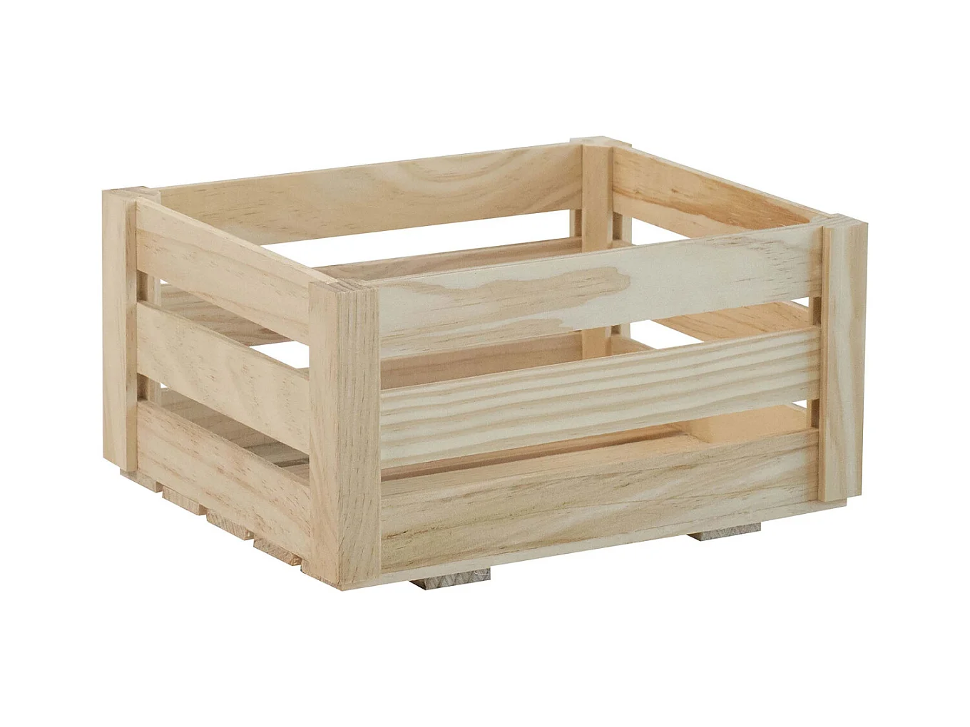 Caisse de rangement en pin massif Home box Petite