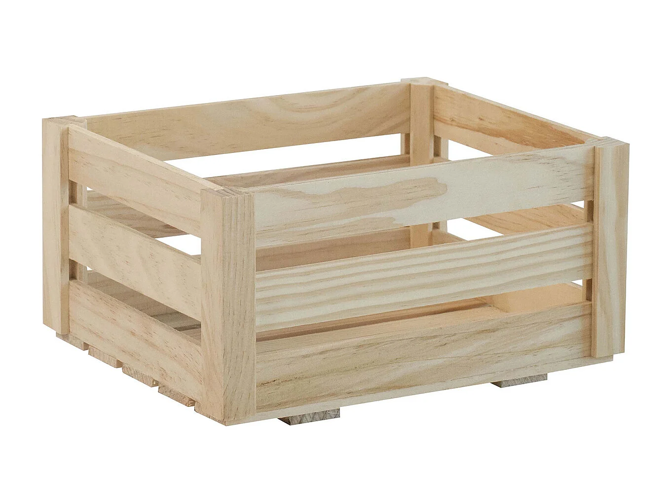 Caisse de rangement en pin massif Home box Petite