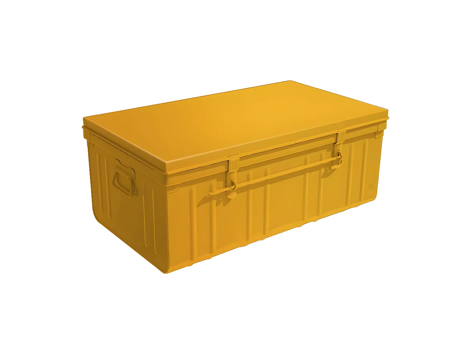 Malle en acier Habitat 100 cm