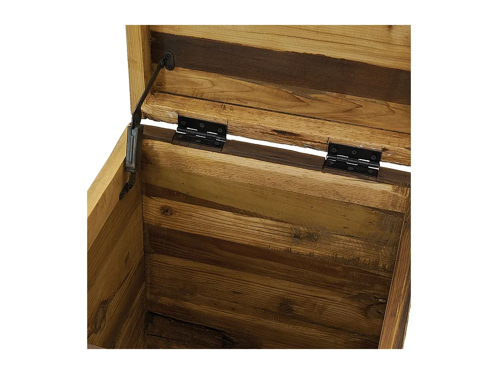 Coffre en bois massif recyclé Petit modèle