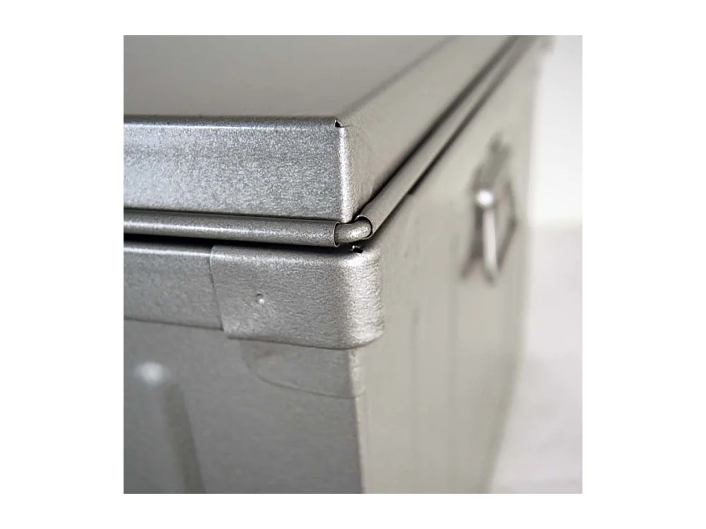 Malle en acier Habitat 100 cm