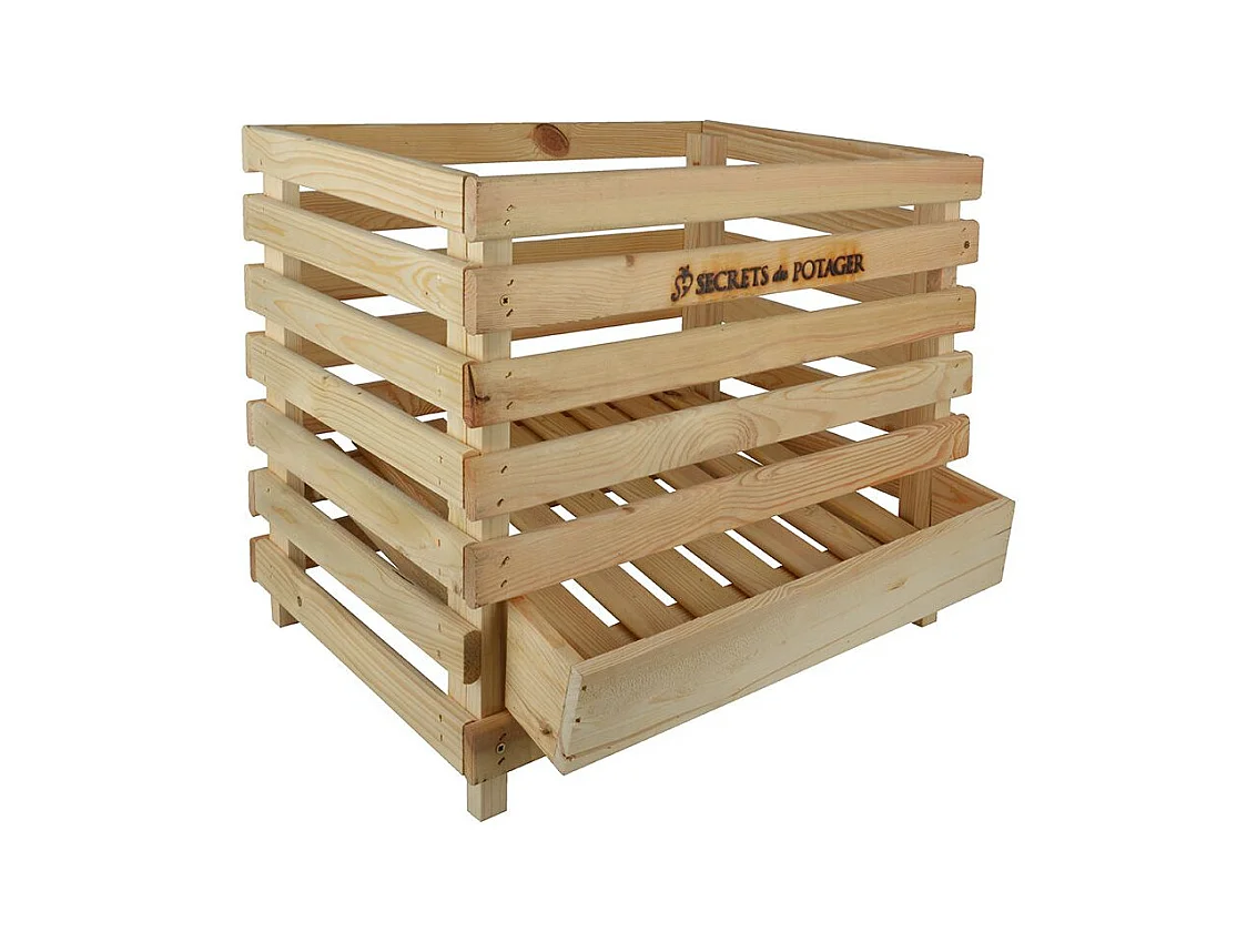 Caisse à pommes de terre en bois