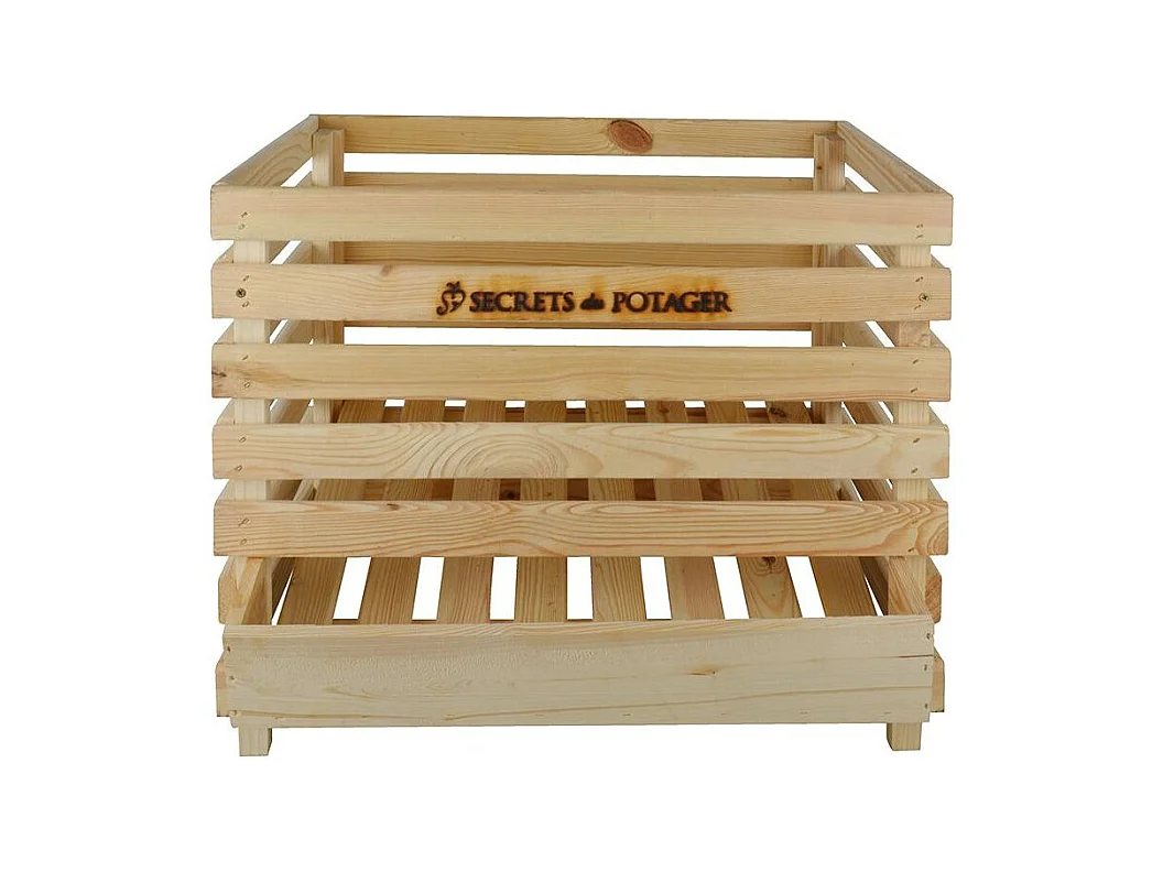 Caisse à pommes de terre en bois