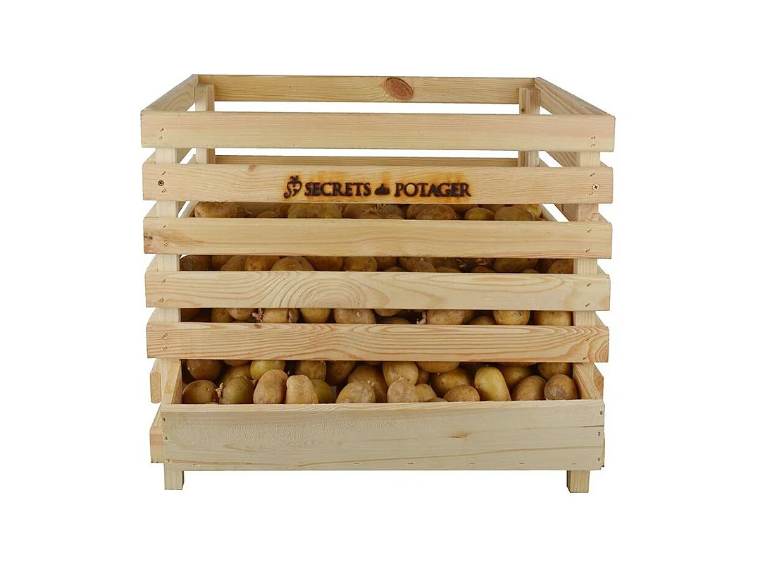 Caisse à pommes de terre en bois