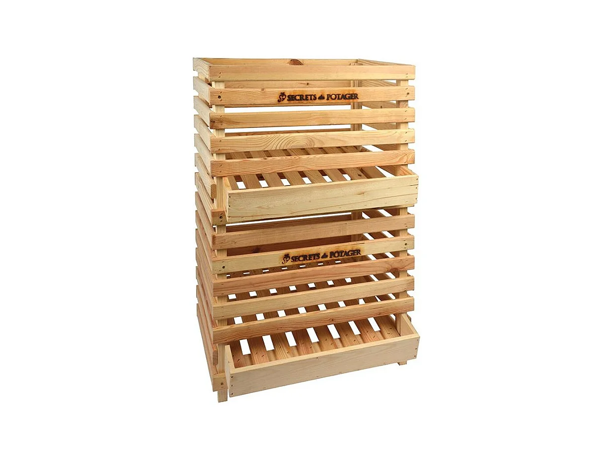 Caisse à pommes de terre en bois