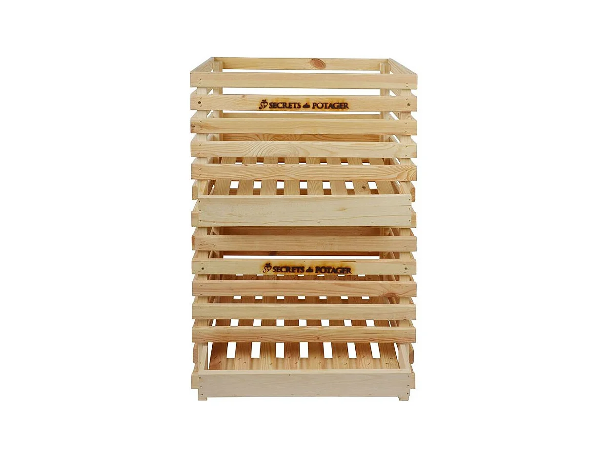 Caisse à pommes de terre en bois