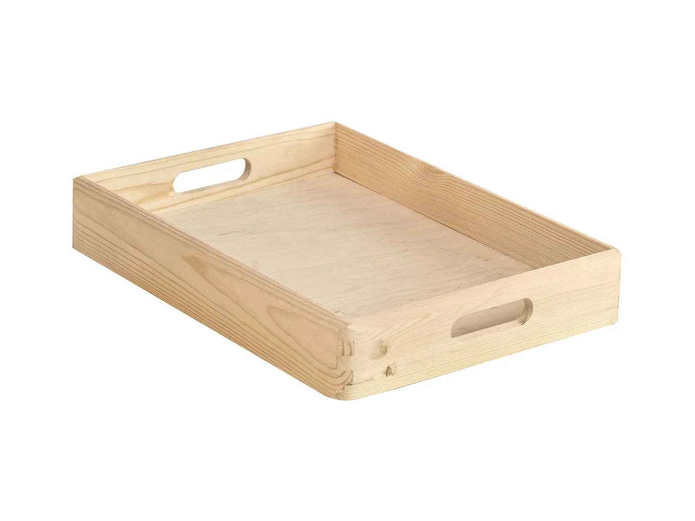 Caisse en bois de rangement 40 x 30 x 7 cm