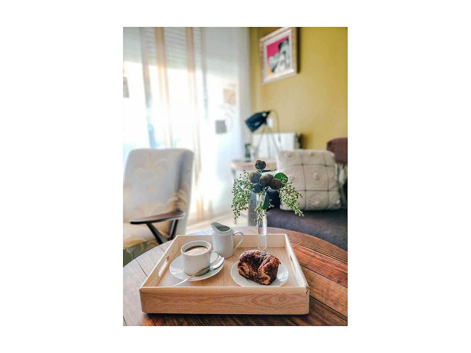 Caisse en bois de rangement 40 x 30 x 7 cm