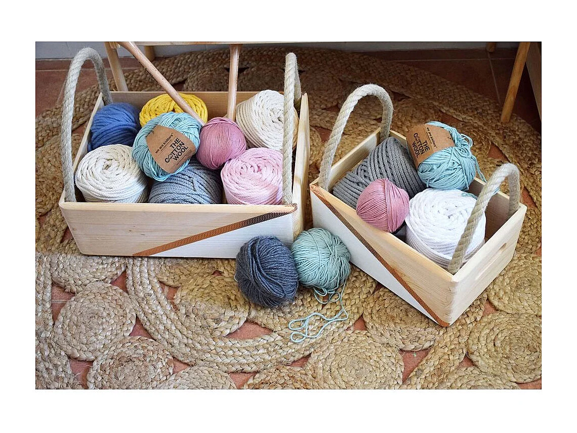 Aufbewahrungsbox aus Holz