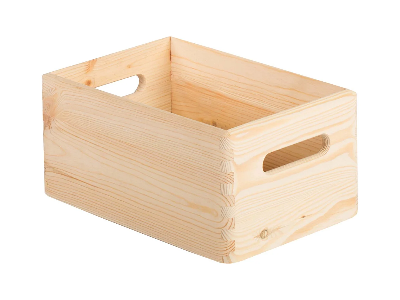 Caisse en bois de rangement 30 x 20 x 14 cm