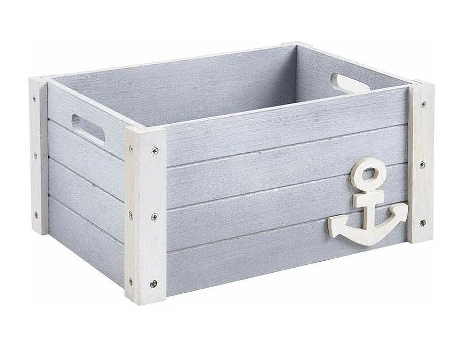 Ordnungskisten aus Holz "Marina" (4er-Pack)