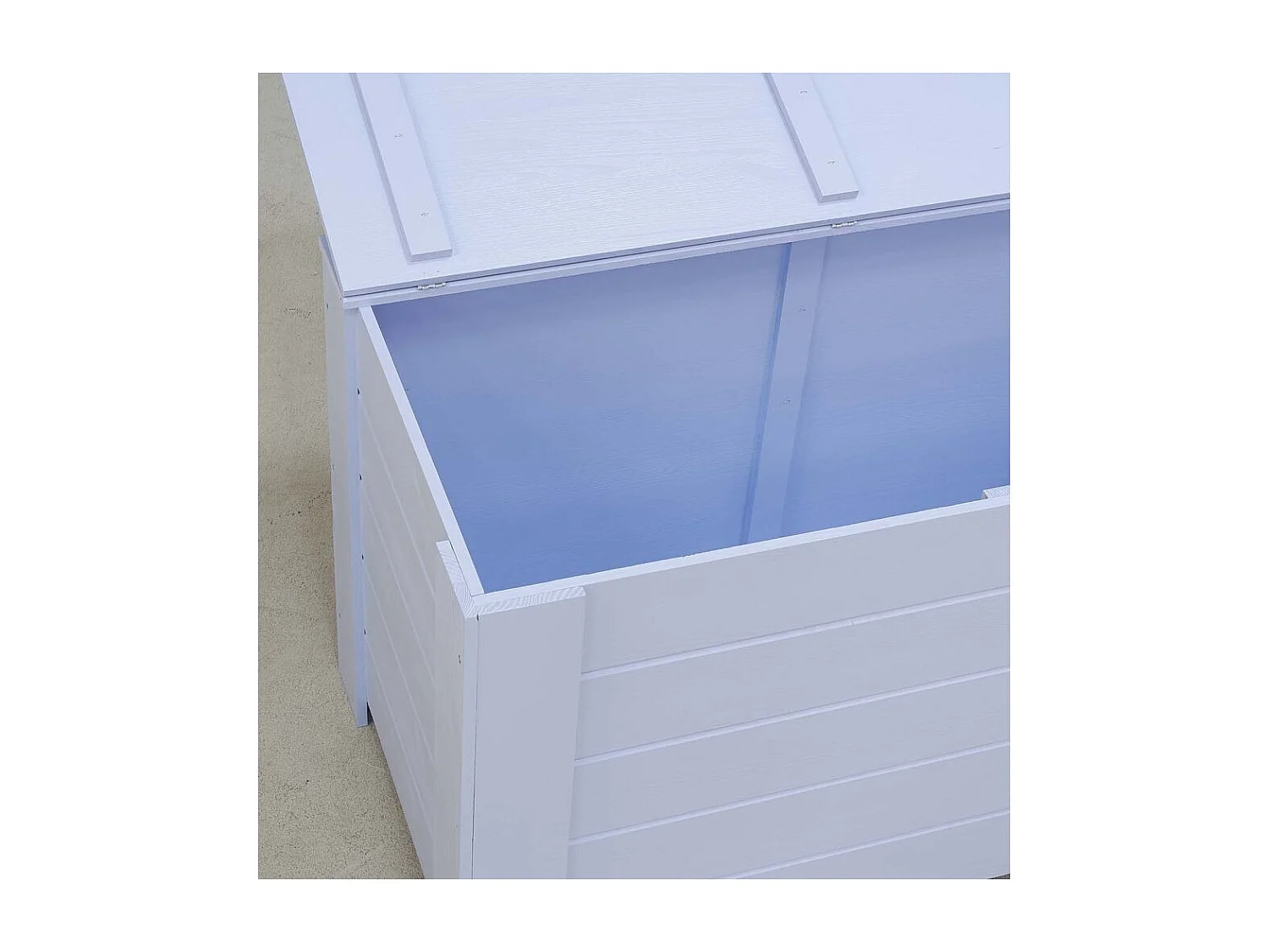 Coffre de rangement en pin  77 x 40 x 50 cm