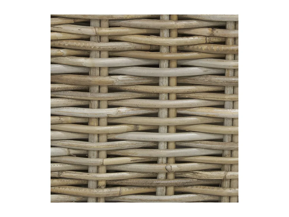 Coffres en poelet naturel (Lot de 3)