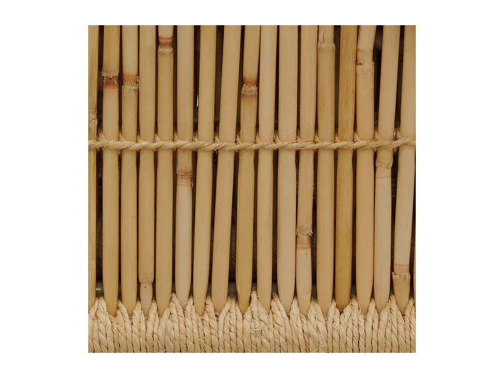 Malles en roseau naturel (Lot de 2)