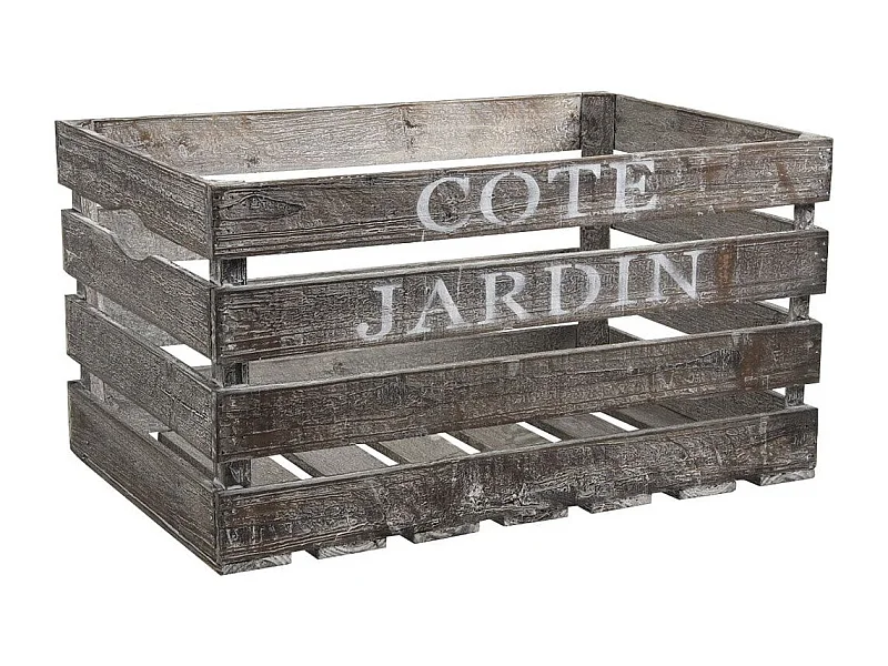 Caisse en bois Côté jardin Longueur 55cm