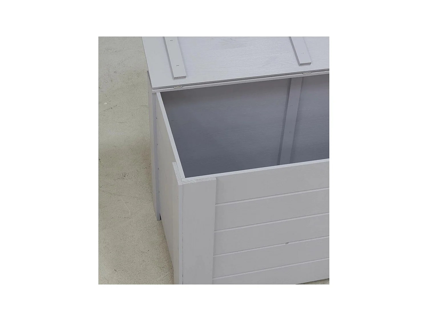 Coffre de rangement en pin  77 x 40 x 50 cm