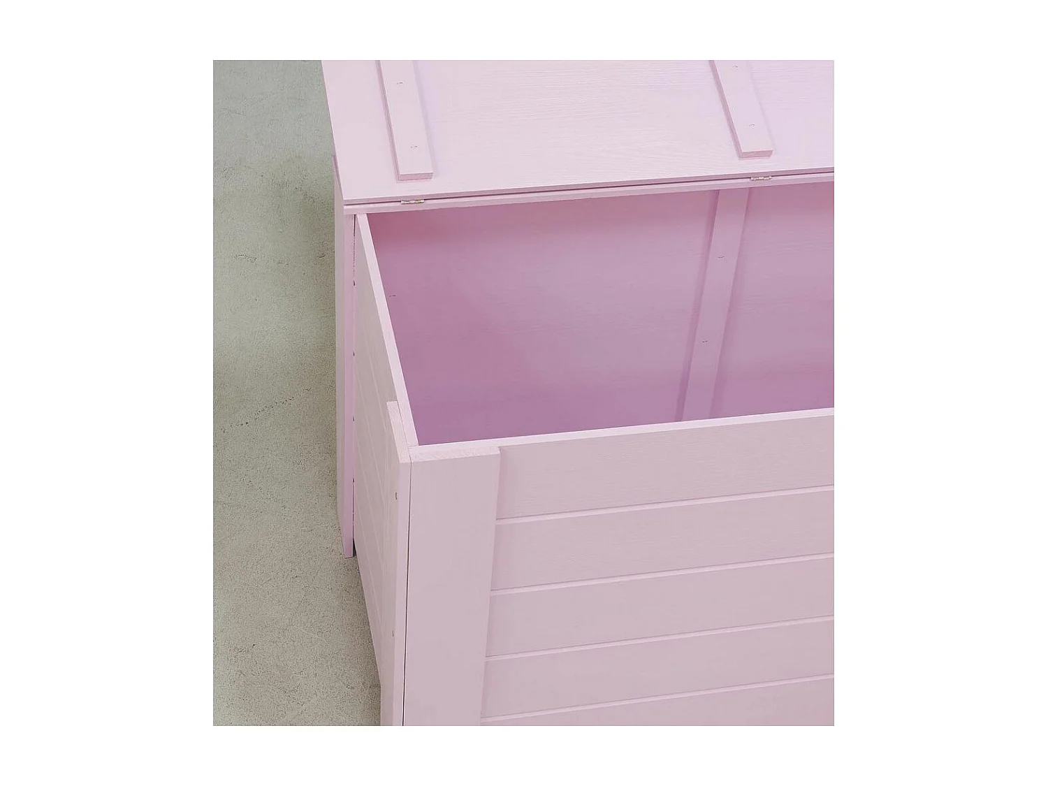 Coffre de rangement en pin  77 x 40 x 50 cm