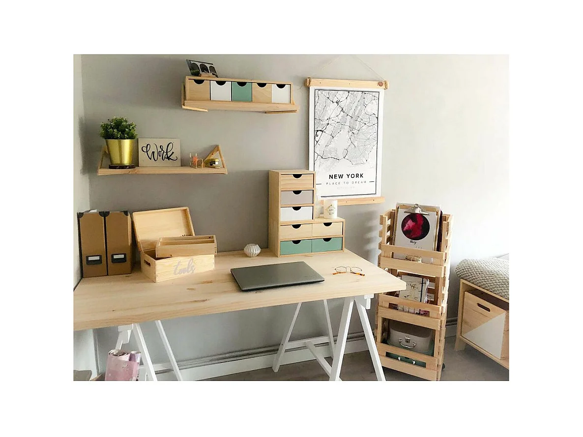 Caisse de rangement sur roulettes Evolution (Lot de 3)