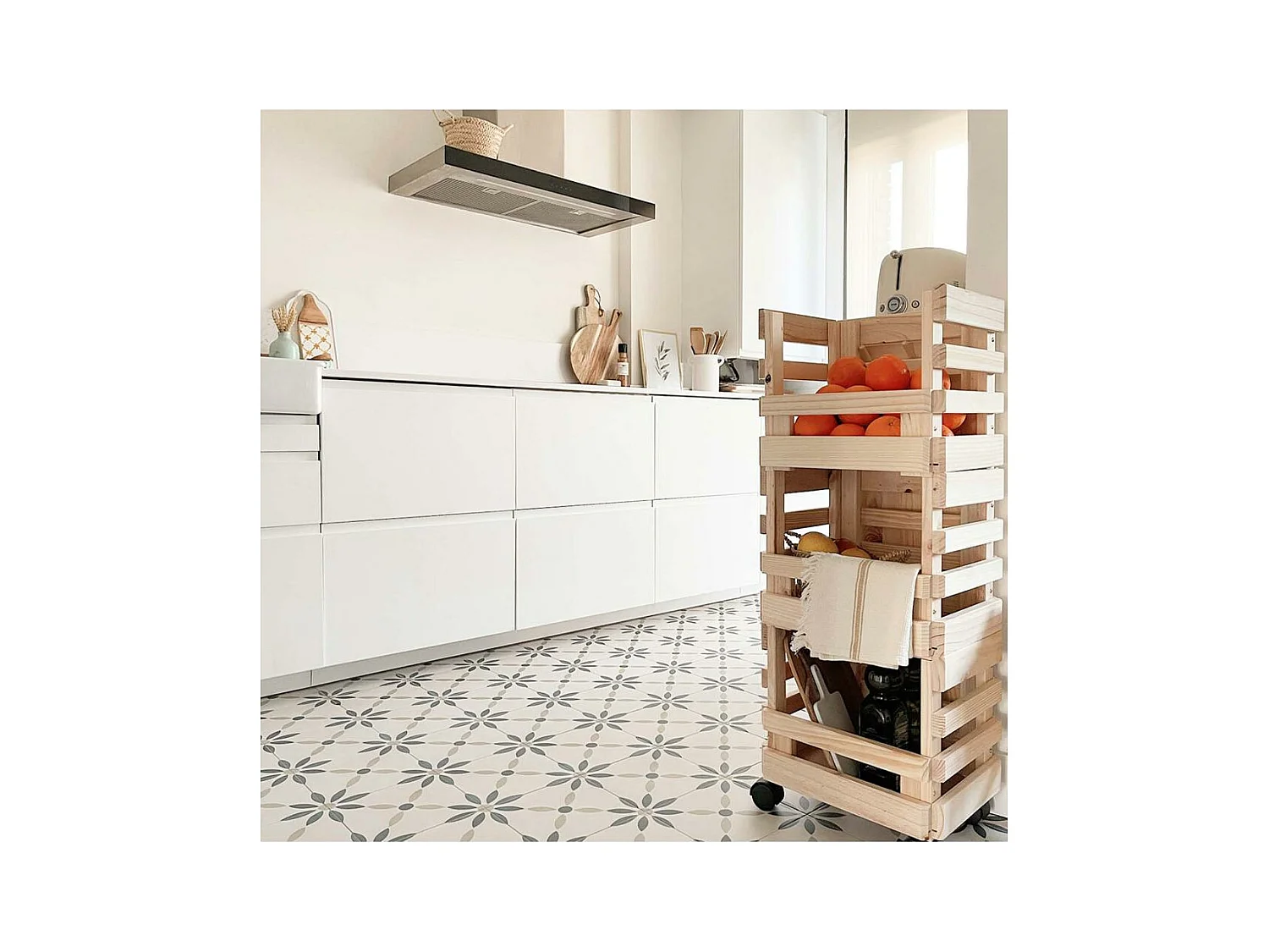 Caisse de rangement sur roulettes Evolution (Lot de 3)