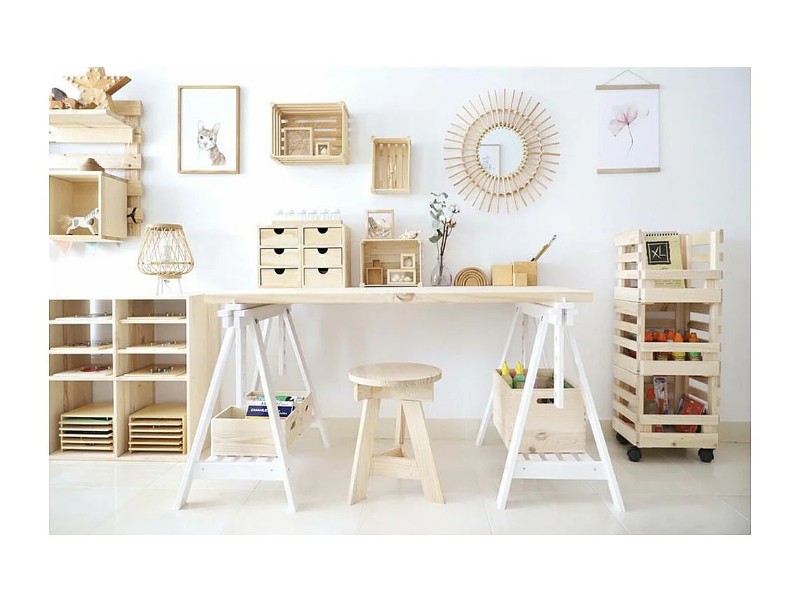 Caisse de rangement sur roulettes Evolution (Lot de 3)