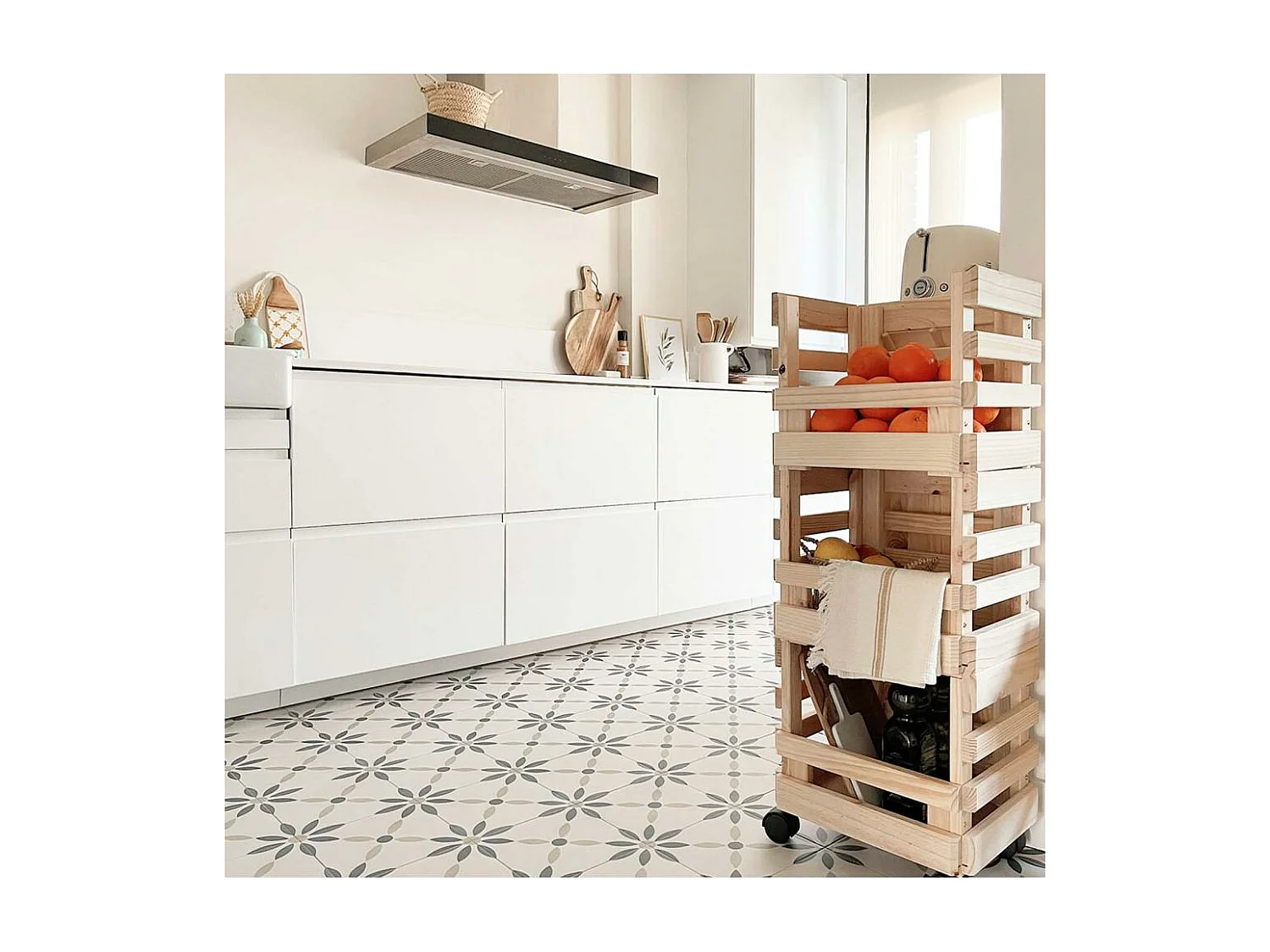 Caisse de rangement sur roulettes Evolution (Lot de 3)