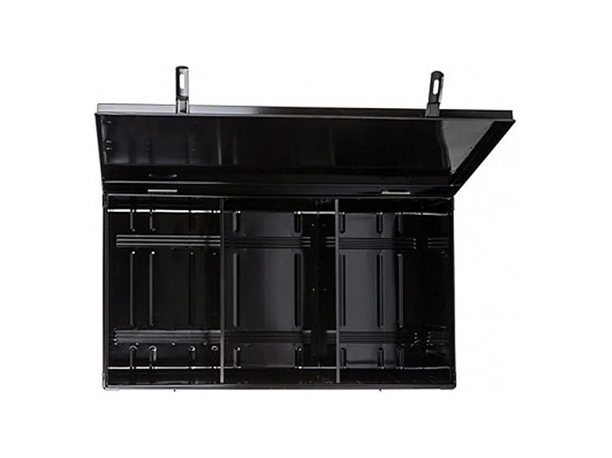 Malle armoire métal noir View