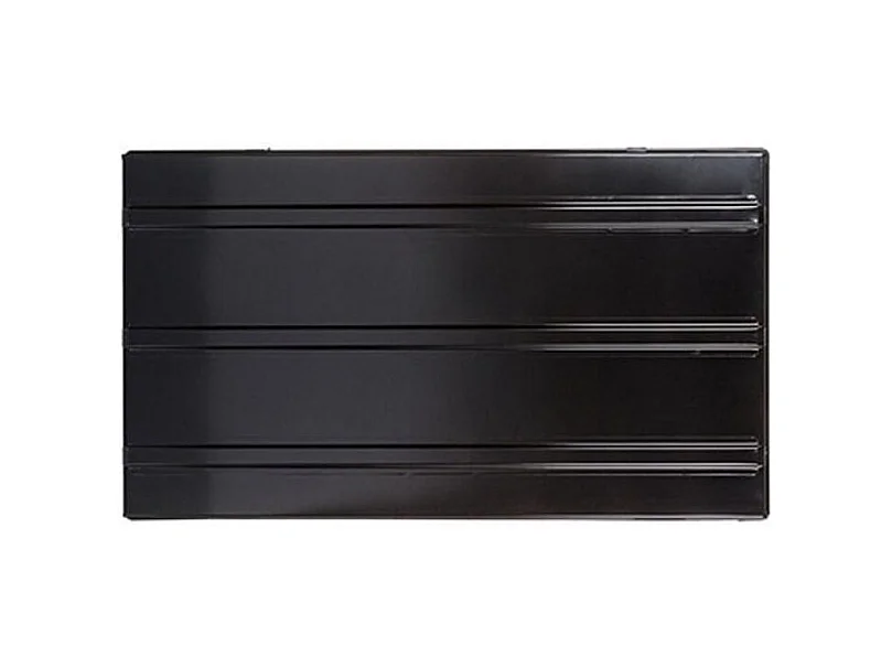 Malle armoire métal noir View