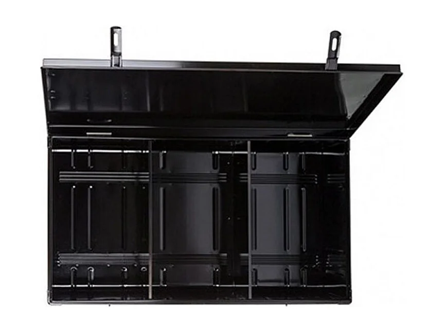 Malle armoire métal noir View