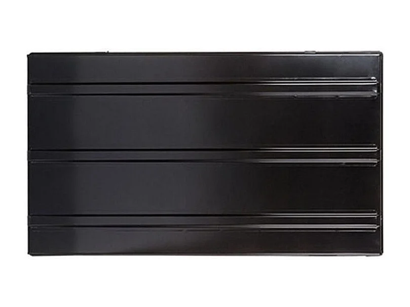 Malle armoire métal noir View