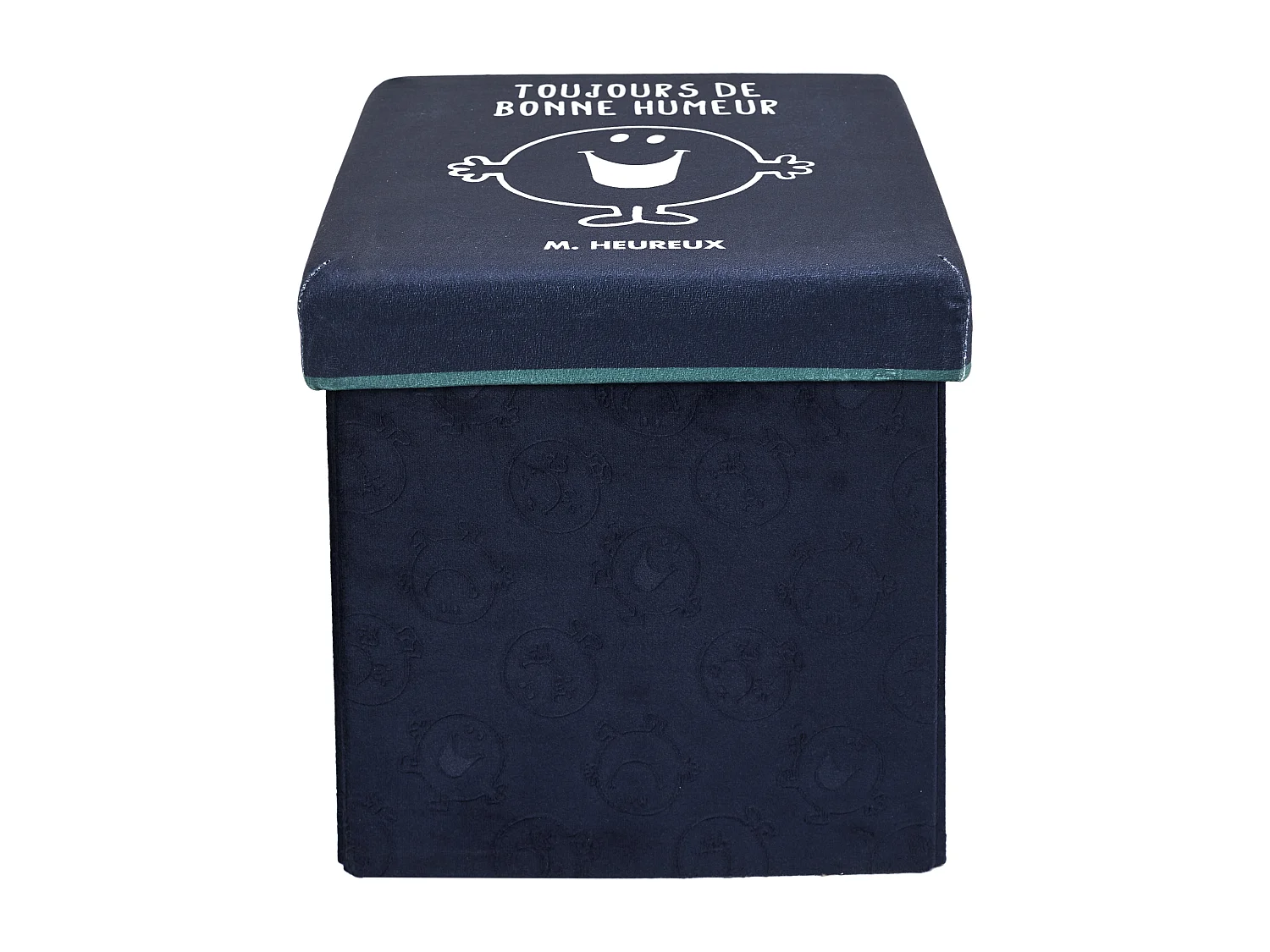 Coffre Pouf Pliable Monsieur Heureux